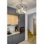GTV Marisa lampa wisząca 3x40 W szary/popielaty OS-MAR-E27-15-DEC zdj.3