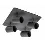 GTV Veneto lampa podsufitowa 4x20 W czarna OS-VEN20WOK4-10 zdj.1