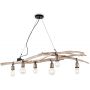 Ideal Lux Driftwood lampa wisząca 6x60W drewniana 180922 zdj.1