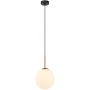 Italux Deore lampa wisząca 1x40 W czarna/brąz antyczny PND-5578-1S-BRO-BK zdj.3