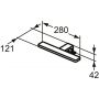Ideal Standard Mirror&Light lampa meblowa 1x5,5 W chrom T3190AA zdj.2
