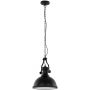 Italux Maeva lampa wisząca 1x60 W czarna MDM-2569/1 zdj.1