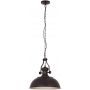Italux Rosalia lampa wisząca 1x60 W brązowa MDM-2646/1 BR+GD zdj.1
