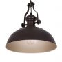 Italux Rosalia lampa wisząca 1x60 W brązowa MDM-2646/1 BR+GD zdj.2