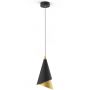 Italux Raalto lampa wisząca 1x13 W czarna PND-433128-1A zdj.1