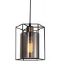 Italux Kalula lampa wisząca 1x40 W czarna PND-78901-1-BK+SG zdj.2