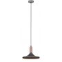 Italux Lusty lampa wisząca 1x60 W szary/popielaty MDM-3027/1 GR+RC zdj.1