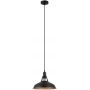 Italux Freya lampa wisząca 1x40 W czarna MDM-2315/1 M BK+GD zdj.1