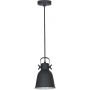 Italux Lavare lampa wisząca 1x40 W czarna MD-HN82608-1-BK+WH zdj.1
