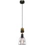 Italux Ponte lampa wisząca 1x60 W czarna PND-4290-1-L zdj.1