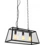 Italux Laverno lampa wisząca 3x60 W czarny mat MD-102621-3-B zdj.2