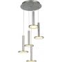 Italux Oliver lampa wisząca 5x60 W nikiel MD17033012-5A S.NICK zdj.1