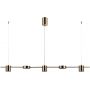 Italux Remdal lampa wisząca 5x30 W mosiądz PND-16374-5-COP-GD-4K zdj.1