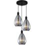 Italux Zulo lampa wisząca 3x40 W czarna PND-27812-3A-BK-SG zdj.1