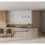 Italux lampa wisząca 3x40 W czarna PND-33849-3-BK zdj.2