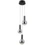 Italux Strela lampa wisząca 3x5 W czarna PND-34378-3S-BK zdj.1