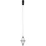 Italux Fuente lampa wisząca 1x5 W czarna PND-34395-1-BK zdj.1