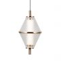 Italux Fuente lampa wisząca 3x15 W złota PND-34395-3-HBR zdj.3