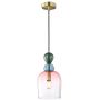 Italux Manso lampa wisząca 1x40 W złota PND-37462B-MC-GD zdj.1