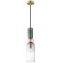 Italux Manso lampa wisząca 1x40 W złota PND-37462D-MC-GD zdj.1