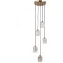 Italux Torno lampa wisząca 5x40 W złota PND-40813-5R-HBR zdj.1