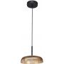 Italux Colle lampa wisząca 1x12 W bursztynowa PND-48529-BK-YLL zdj.1