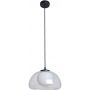 Italux Ainale lampa wisząca 1x7 W czarna PND-54637-1-BK-CL zdj.1