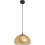 Italux Ainale lampa wisząca 1x7 W bursztynowa PND-54637-1-BK-YLL zdj.1