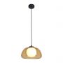 Italux Ainale lampa wisząca 1x7 W bursztynowa PND-54637-1-BK-YLL zdj.2
