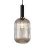 Italux Antiola lampa wisząca 1x40 W czarna PND-5588-1L-BK+AMB zdj.1