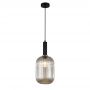 Italux Antiola lampa wisząca 1x40 W czarna PND-5588-1L-BK+AMB zdj.2