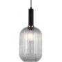 Italux Antiola lampa wisząca 1x40 W czarna PND-5588-1L-BK+CL zdj.1