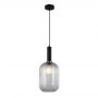 Italux Antiola lampa wisząca 1x40 W czarna PND-5588-1L-BK+CL zdj.2