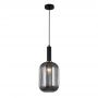 Italux Antiola lampa wisząca 1x40 W czarna PND-5588-1L-BK+SG zdj.2