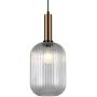 Italux Antiola lampa wisząca 1x40 W mosiądz PND-5588-1L-BRO+CL zdj.1