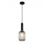 Italux Antiola lampa wisząca 1x40 W czarna PND-5588-1M-BK+AMB zdj.2