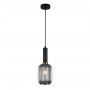 Italux Antiola lampa wisząca 1x40 W czarna PND-5588-1M-BK+SG zdj.2