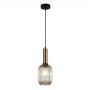 Italux Antiola lampa wisząca 1x40 W mosiądz PND-5588-1M-BRO+AMB zdj.2