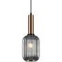 Italux Antiola lampa wisząca 1x40 W mosiądz PND-5588-1M-BRO+SG zdj.1