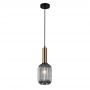 Italux Antiola lampa wisząca 1x40 W mosiądz PND-5588-1M-BRO+SG zdj.2