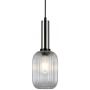 Italux Antiola lampa wisząca 1x40 W nikiel PND-5588-1M-SC+CL zdj.1