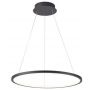 Italux Vinola lampa wisząca 1x38 W czarna PND-56135B-060RPC-BK-3KS4K-TRDIMM zdj.2