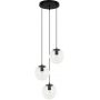 Italux Sarpo lampa wisząca 3x40 W czarna PND-58867-3S-BK zdj.1