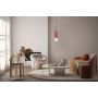 Italux Lorenzo lampa wisząca 1x25 W czerwona PND-59815-1-RED zdj.2