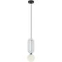 Italux Masso lampa wisząca 1x25 W szary/popielaty PND-59839-1-LGR zdj.1