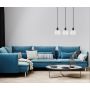 Italux Lamezia lampa wisząca 3x40 W czarna PND-67594-3-BK+CL zdj.3