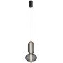 Italux Marco lampa wisząca 1x10 W czarna PND-84283-2-BK zdj.1