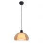 Italux Apiro lampa wisząca 1x7 W bursztynowa PND-84638-BK-AMB zdj.2