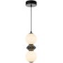 Italux lampa wisząca 1x10 W czarna PND-94921-2A-BK zdj.1