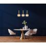 Italux Ravena lampa wisząca 3x5 W bursztynowa PND-2324-3L BRO+AMB zdj.2